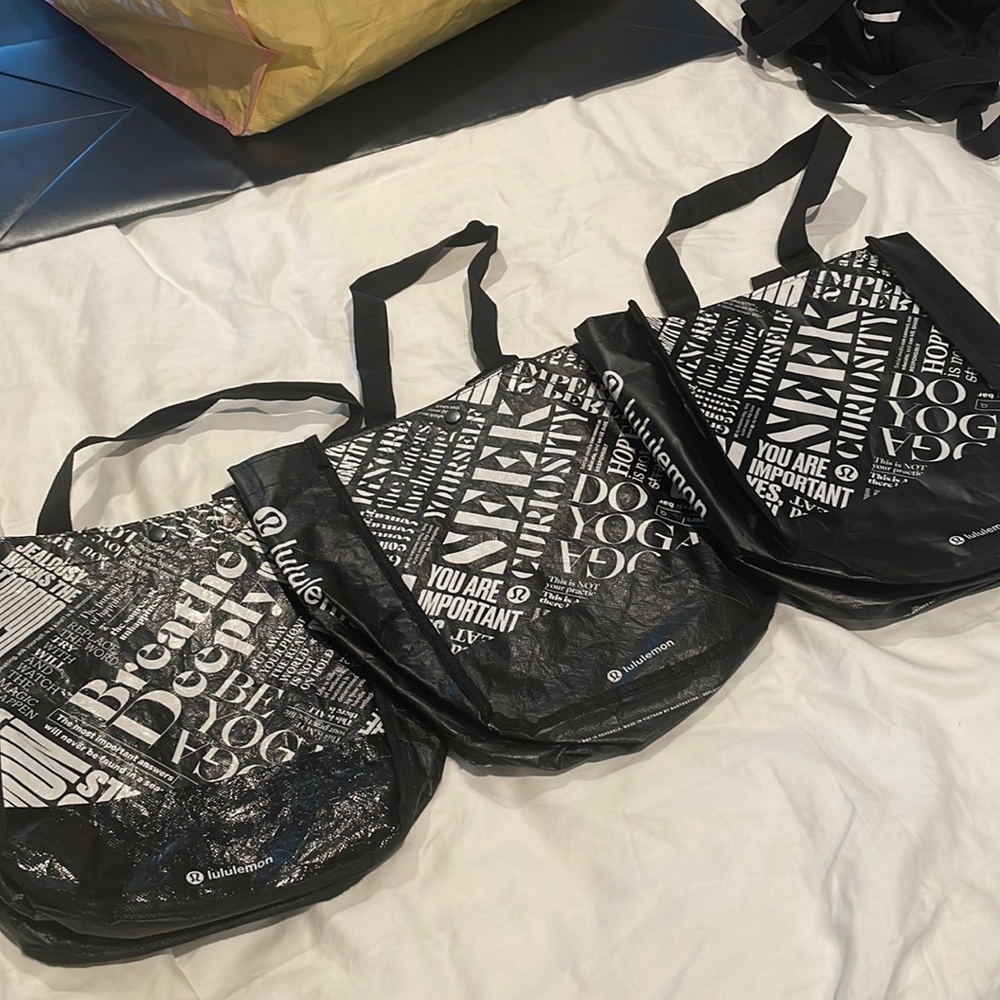 Lululemon black bag bundle